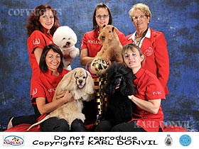 honden fokkers en hond foto's